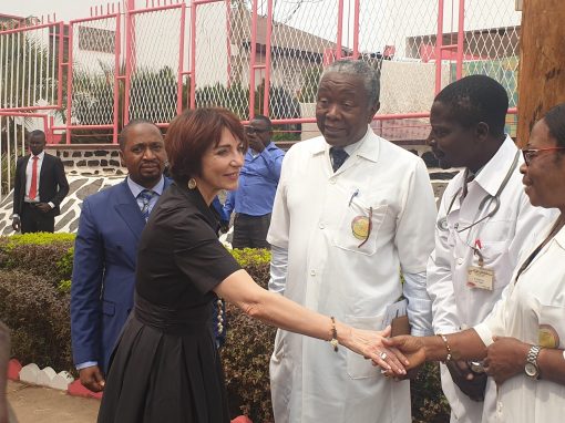 Visite de Marisol Touraine, Présidente d&rsquo;Unitaid, au Cameroun