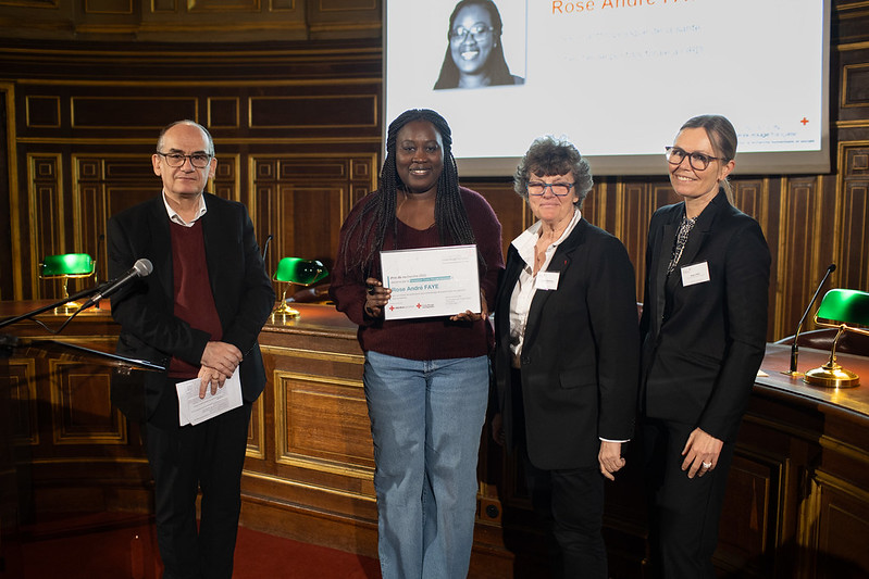 Rose André FAYE, lauréate du prix de recherche 2025 de la fondation Croix-Rouge française